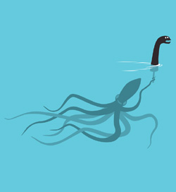 Loch ness imposter