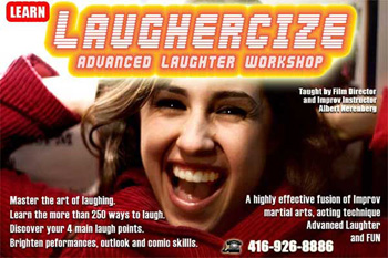 Laughercize class in Toronto
