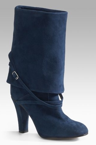 Chloe blue boots