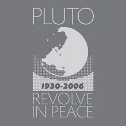 Pluto R.I.P. t-shirt by Mental Floss