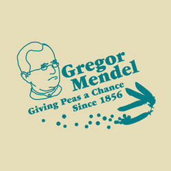 Gregor Mendel T-Shirt by Mental Floss