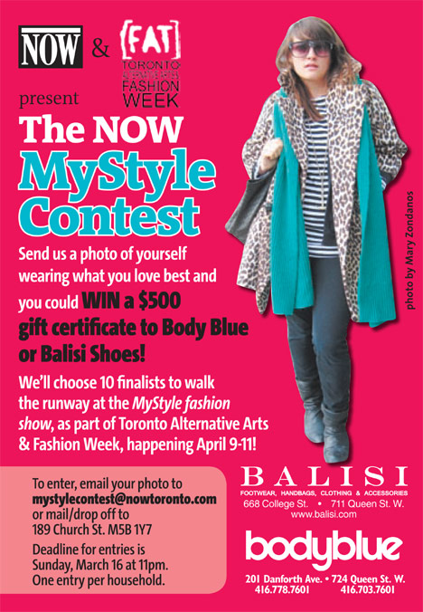 NOW Magazine My Style Contest