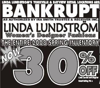 Linda Lundström Liquidation