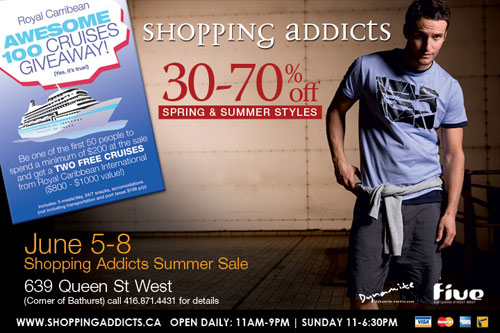 Shopping Addicts Summer Sale