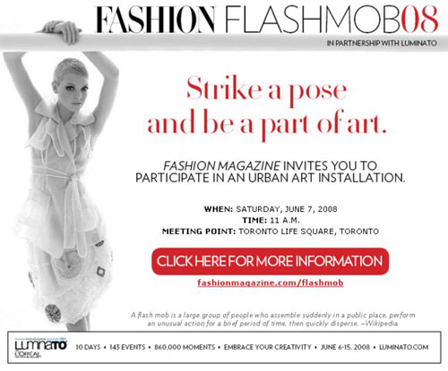 FASHION Flash Mob