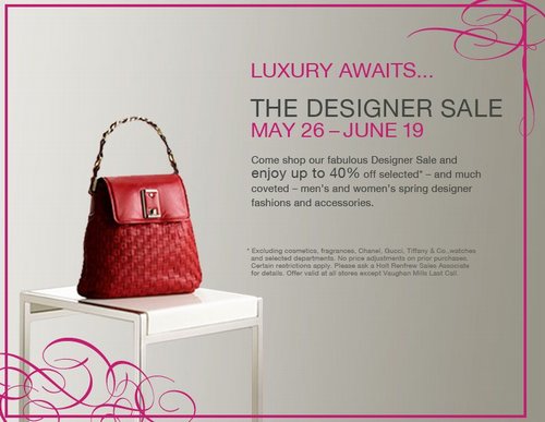 Holts Designer Sale