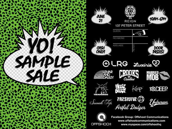 Offshoot Sample Sale