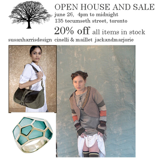 Susan Harris Open House and Sale