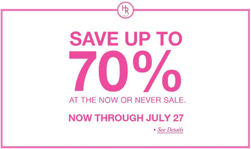 Holt Renfrew Now or Never