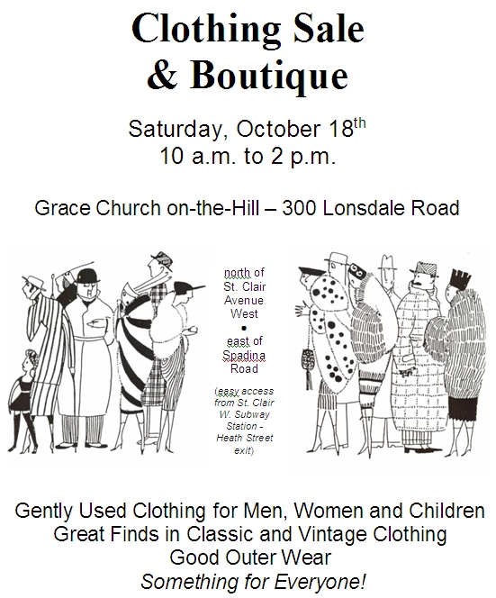 Grace Church Clothing Sale & Boutique