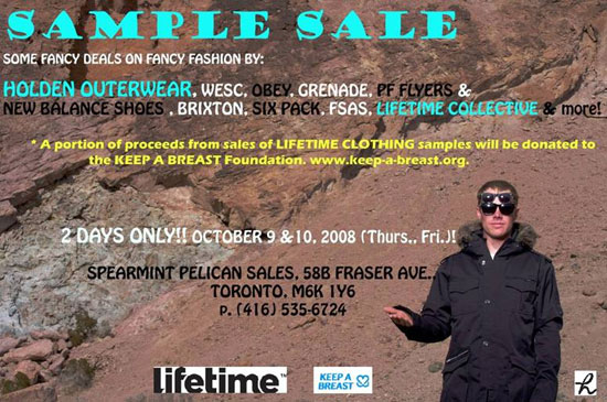 Spearmint Pelican Sample Sale