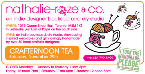 Nathalie-Roze & Co. Crafternoon Tea