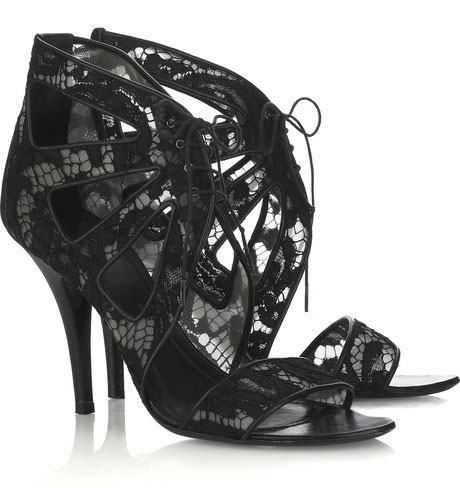 Givenchy Lace ankle sandals