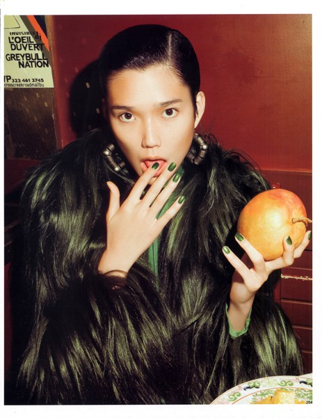 Tao Okamoto in Vogue Nippon November 2009