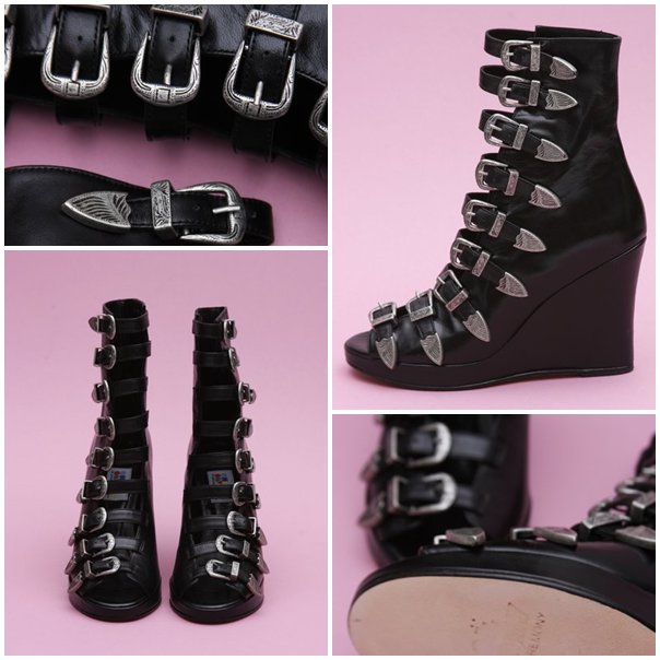 C02 Buckle Boots by ChloÃ« Sevigny for Opening Ceremony