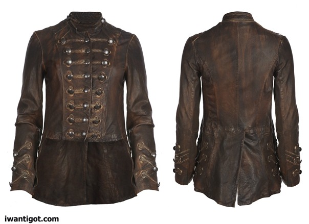 Brocade Military Tailcoat by All Saints