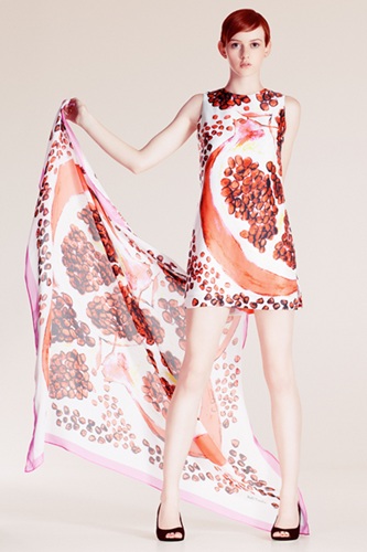 AnU RaiNa Spring Summer 2013 - Tathya's Garden - Pom Scarf