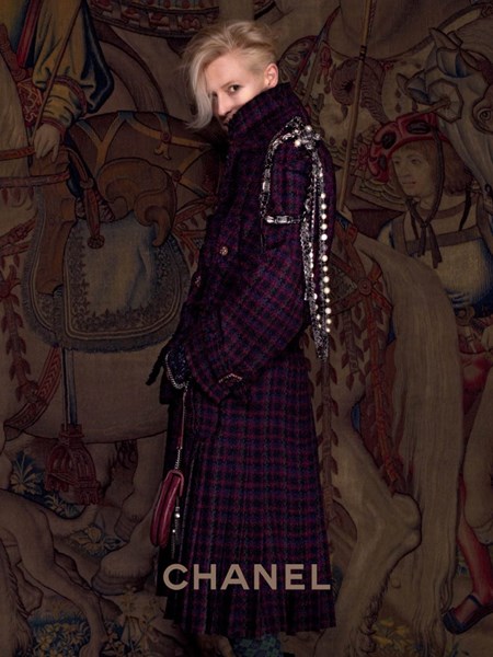 Tilda Swinton x Chanel Pre Fall 2013 - Paris-Edimbourg Ad Campaign 