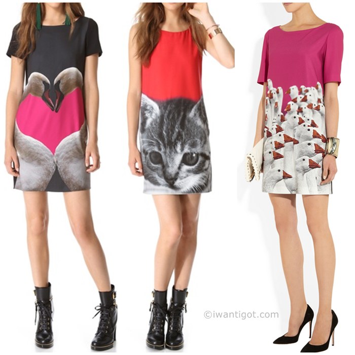 Animal Print Dresses by Moschino Cheap and Chic 
