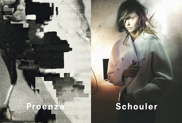 Proenza Schouler Fall Winter 2013 - 2014 Ad Campaign 