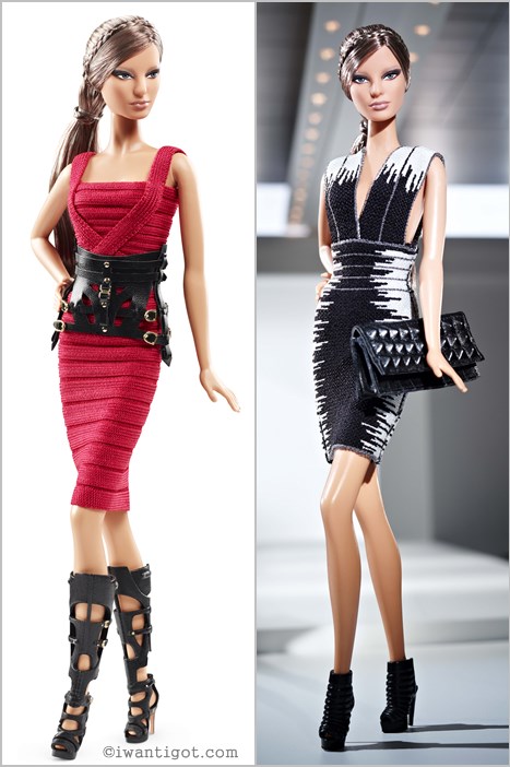 Hervé Léger by Max Azria Barbie