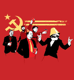 Threadless tshirt The Communist Party