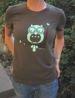 Owl Shirt by Little Paper Planes