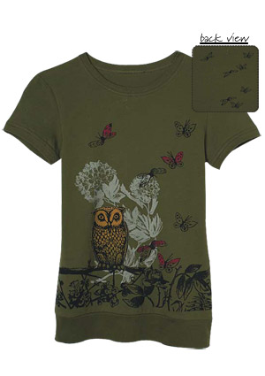 Patch Owl Tee