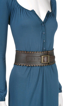 Henley Dress by Mint with belt