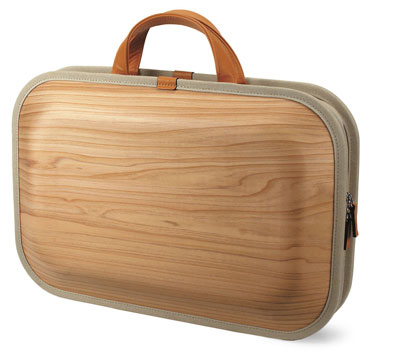 Wooden Briefcase Closed