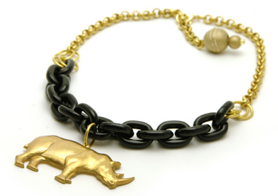 Moonrox Rhino Necklace