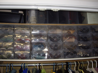 Clear Shoe Boxes - Shoe collection