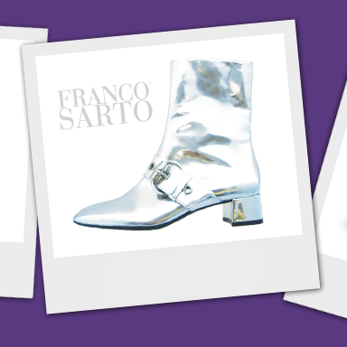 Franco Sarto Silver Gucci boot knockoffs