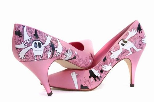 Hand painted shoes by NDEUR - Choissiez Moi