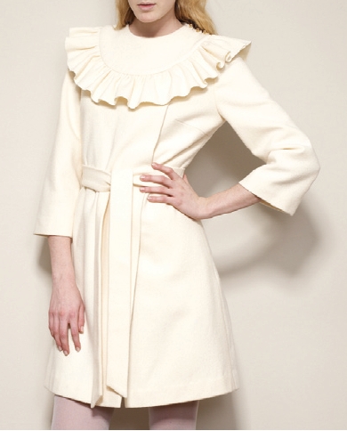 Loeffler Randall Ruffle Coat