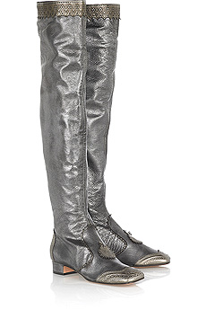 Anna Sui boots grey