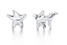 Elsa Peretti starfish cuff links for Tiffany & Co.