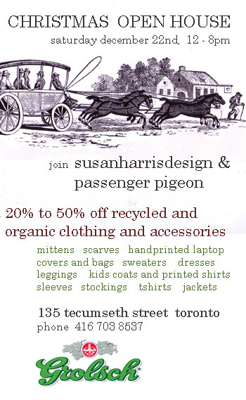 Susan Harris Design & Passenger Pigeon Open House
