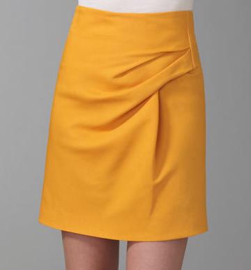 ChloÃ© - Silk Canvas Shirred Skirt