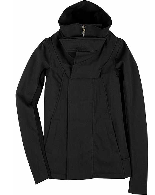 Rick Owens Funnel Neck Jacket