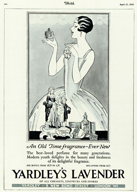 Yardley of London advertising The Sketch April 17, 1929