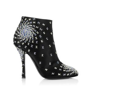 Sergio Rossi Fall Winter 2008 Fiore Crystal Studded Booties