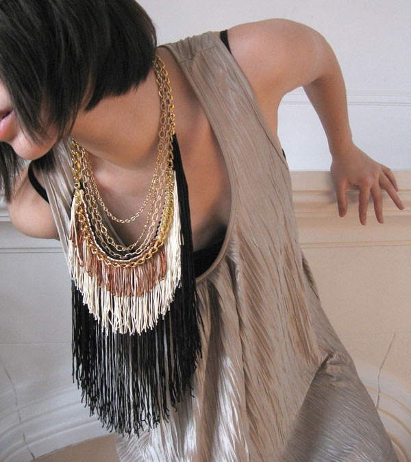 Maximum Fringe Necklace by Norwegian Wood