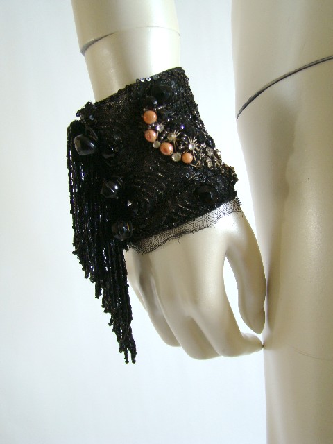 Coral Fringe Cuff - Shrimpton Couture