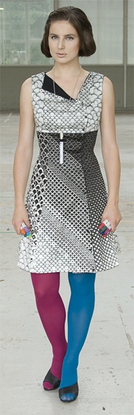 Colour-in Dress by Michiel Schuurman and Berber Soepboer