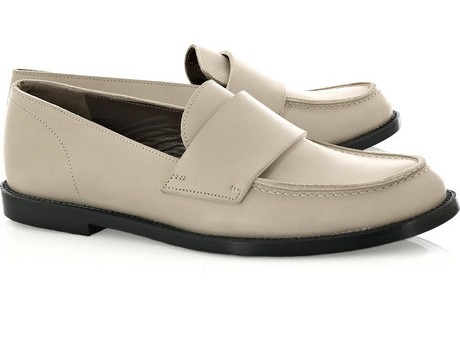 Leather penny loafers by Marni 