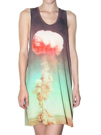 Atomic Bomb Jersey Tank Dress by Christopher Kane