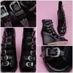 C02 Buckle Boots by ChloÃ« Sevigny for Opening Ceremony