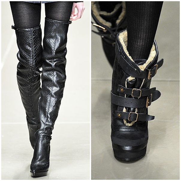 Burberry prorsum clearance thigh high boots