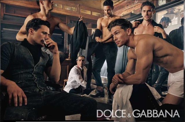 Dolce & Gabbana Menswear Fall Winter 2010 - 2011 Ad Campaign